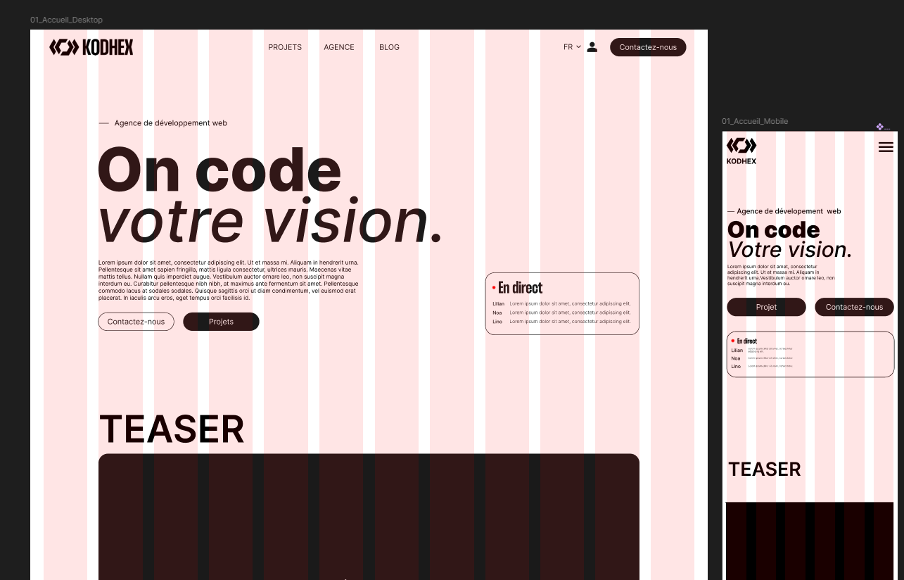 Site web KODHEX