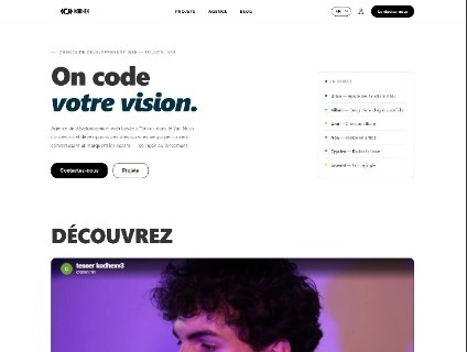 Site web KODHEX